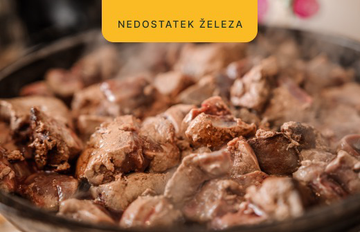 Nedostatek železa jako jeden z nejběžnějších nutričních deficitů