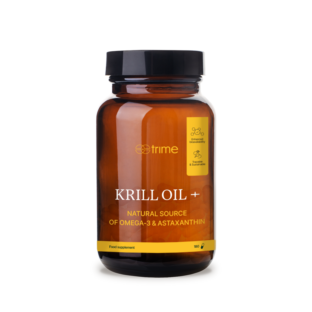 Krill Oil+ omega-3 kapsle z antarktického krilu s astaxanthinem a cholinem