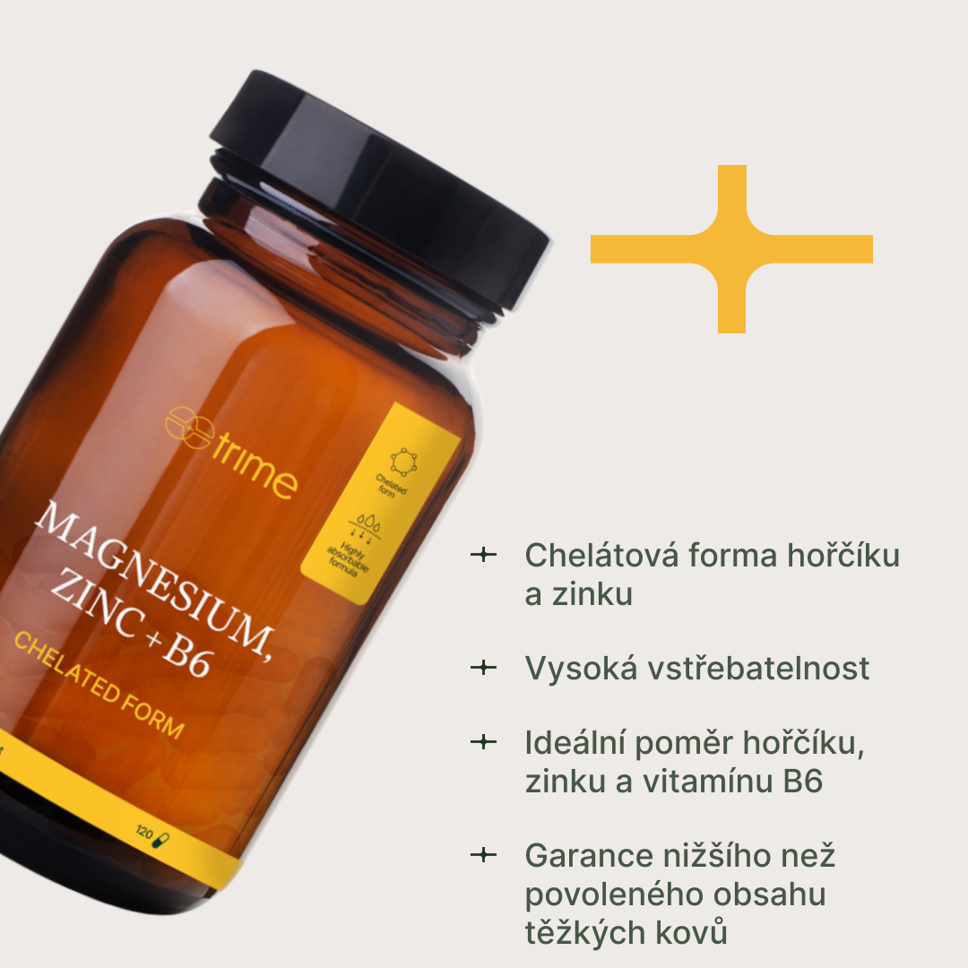 Magnesium, B6, Zinc mockup, product, capsules, infographics